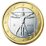 1 Euro-Mnze Italien